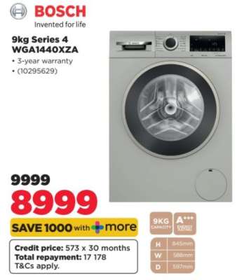 Bosch 9kg Series 4 WGA1440XZA