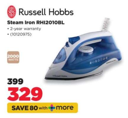 Russell Hobbs Steam Iron RHI2010BL