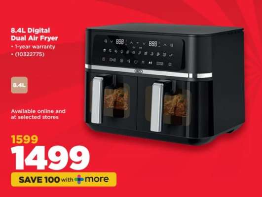 8.4L Digital Dual Air Fryer