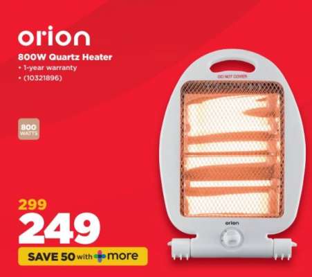 orion 800W Quartz Heater