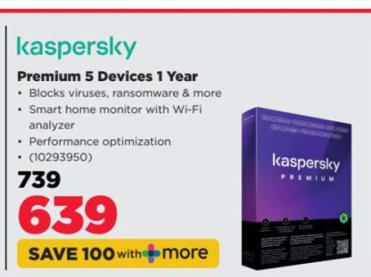 Kaspersky Premium 5 Devices 1 Year