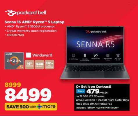 Senna 16 AMD Ryzen 5 Laptop
