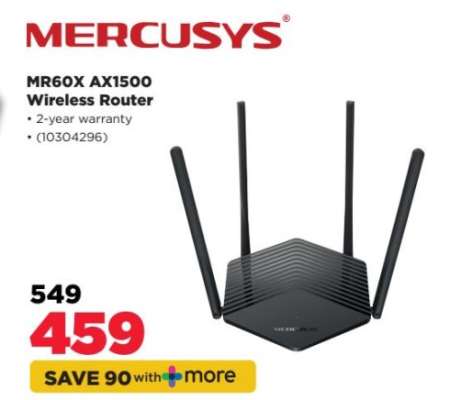 MERCUSYS MR60X AX1500 Wireless Router