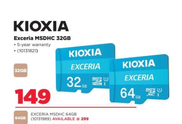 KIOXIA Exceria MSDHC 32GB