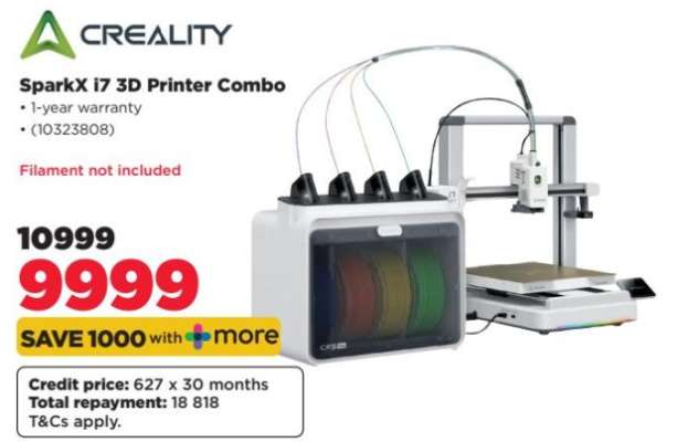 SparkX i7 3D Printer Combo