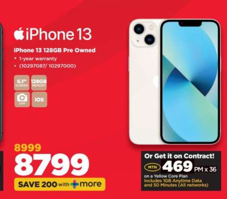 iPhone 13 128GB Pre Owned