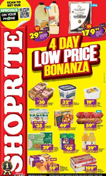 Shoprite catalogue  - 30/04/2026 - 03/05/2026.