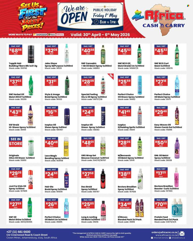 Africa Cash & Carry catalogue  - 30/04/2026 - 06/05/2026.