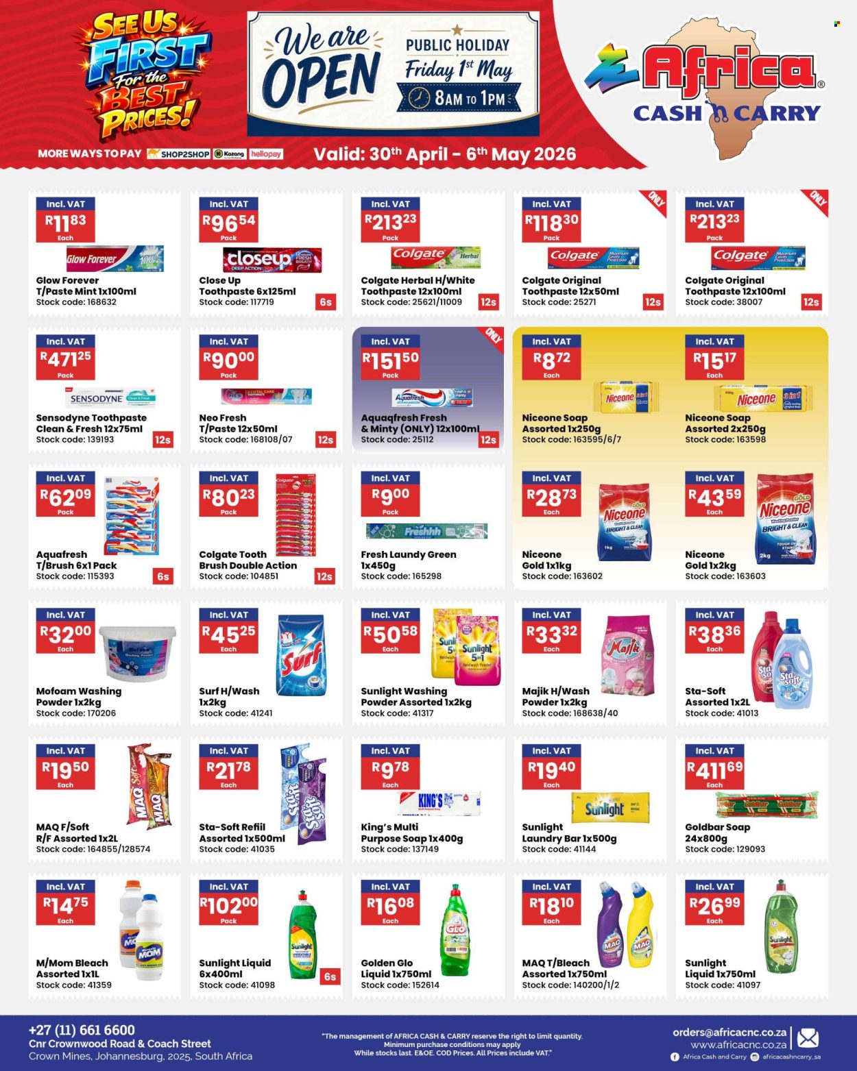 Africa Cash & Carry specials - 30/04/2026 - 06/05/2026. Page 11