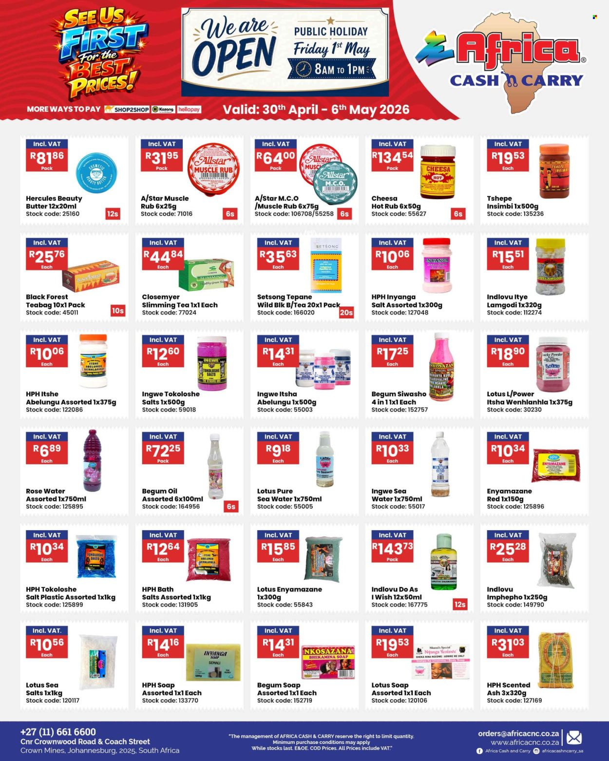 Africa Cash & Carry specials - 30/04/2026 - 06/05/2026. Page 14