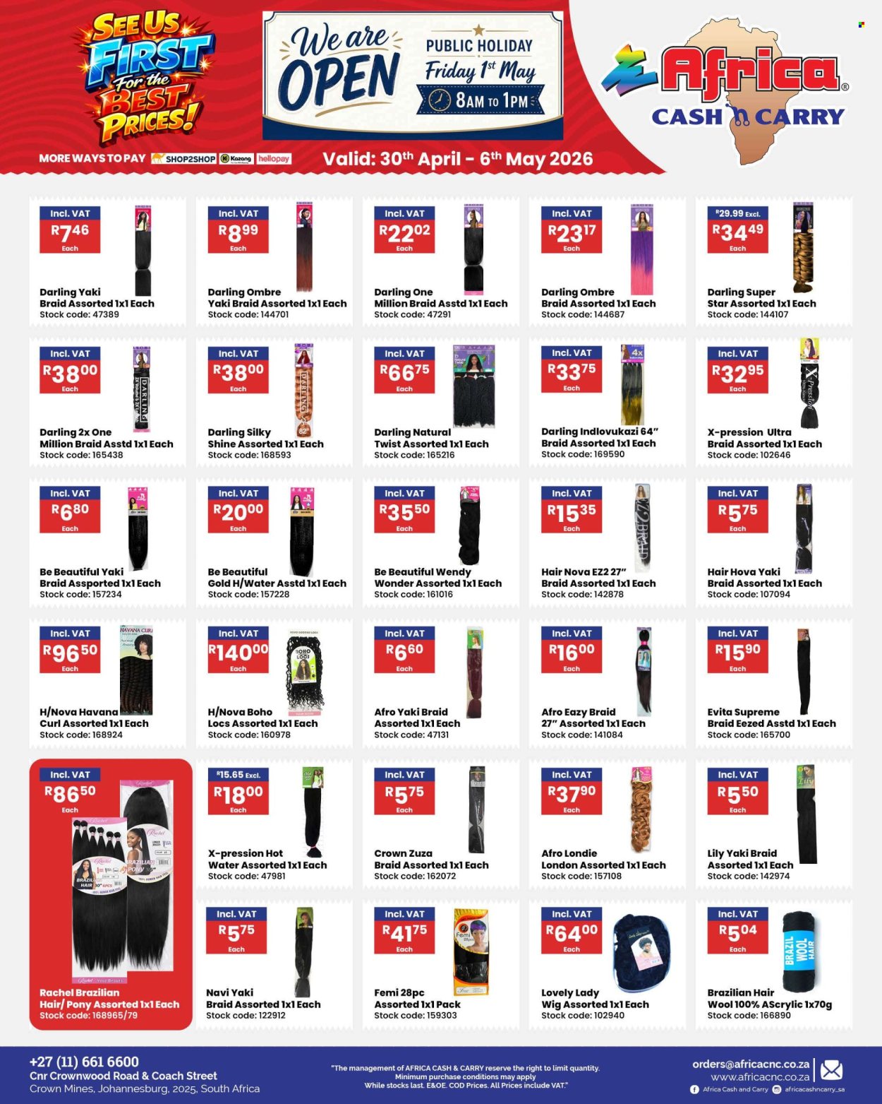 Africa Cash & Carry specials - 30/04/2026 - 06/05/2026. Page 19