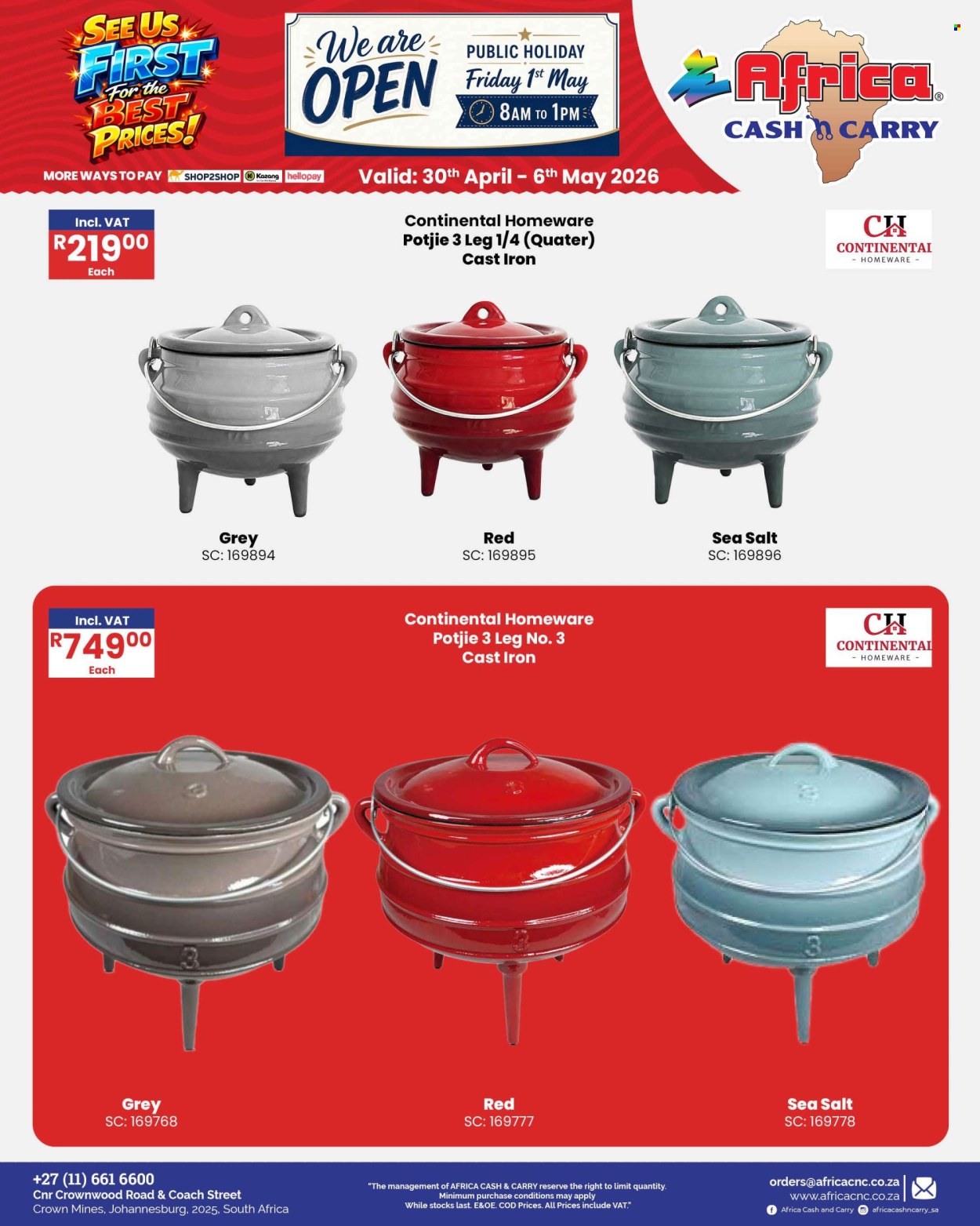 Africa Cash & Carry specials - 30/04/2026 - 06/05/2026. Page 31