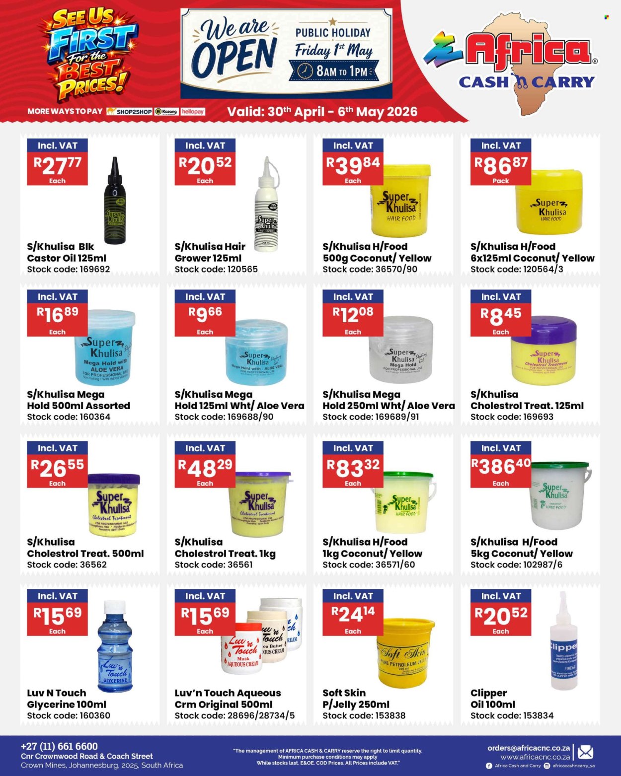 Africa Cash & Carry specials - 30/04/2026 - 06/05/2026. Page 36