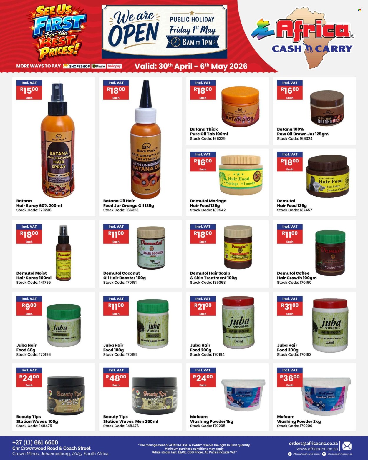 Africa Cash & Carry specials - 30/04/2026 - 06/05/2026. Page 39