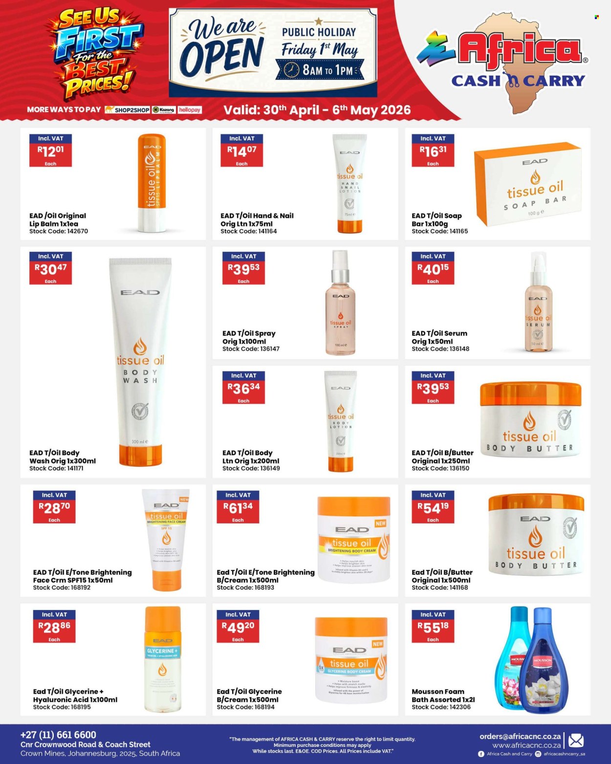 Africa Cash & Carry specials - 30/04/2026 - 06/05/2026. Page 41