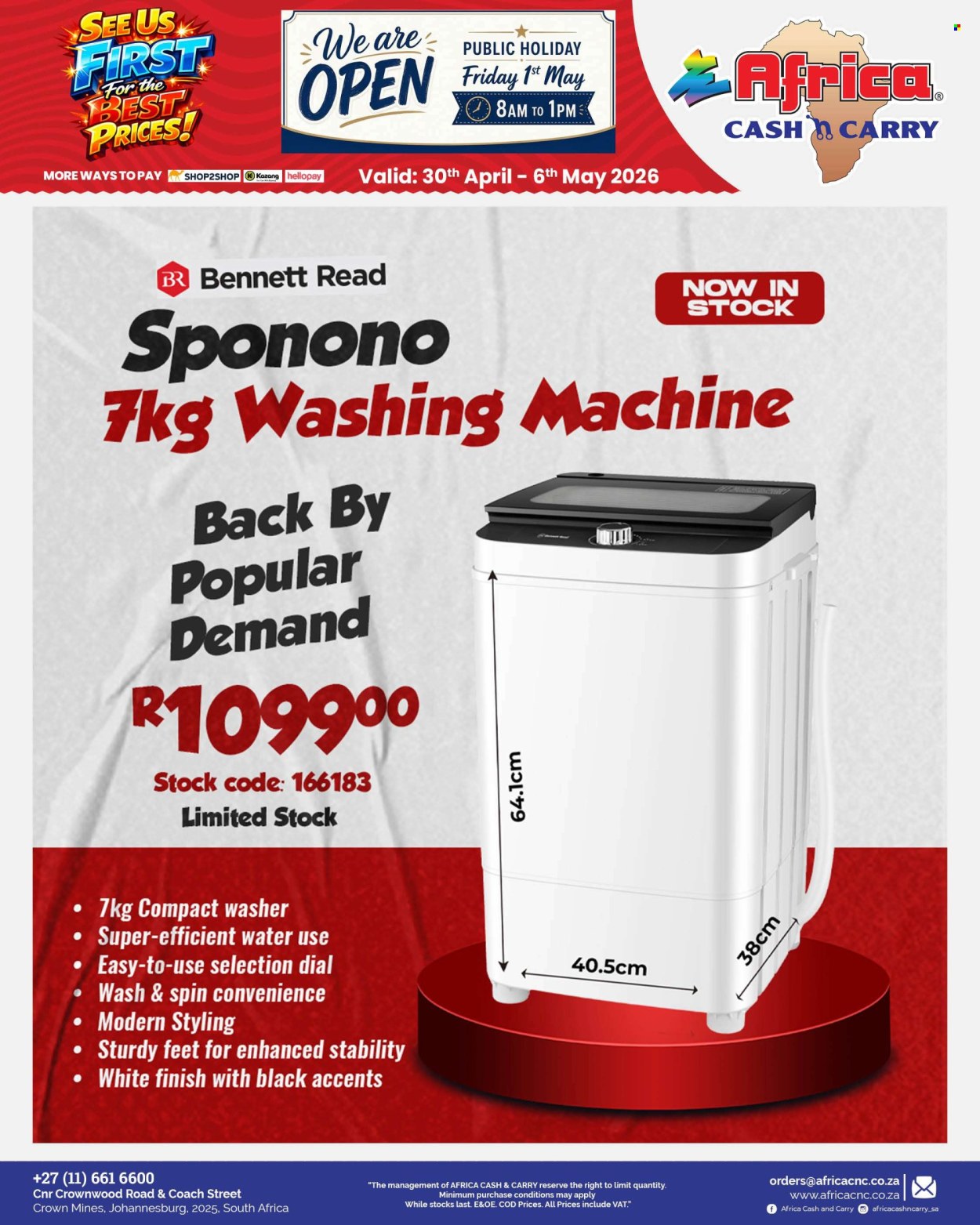 Africa Cash & Carry specials - 30/04/2026 - 06/05/2026. Page 52