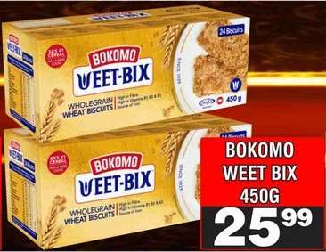 Bokomo Weet Bix-450g
