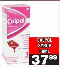 CALPOL SYRUP 50ML