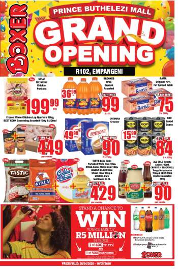 Boxer catalogue  - 30/04/2026 - 10/05/2026.