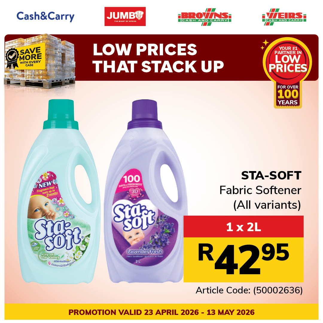 Jumbo Cash & Carry specials - 23/04/2026 - 13/05/2026. Page 2