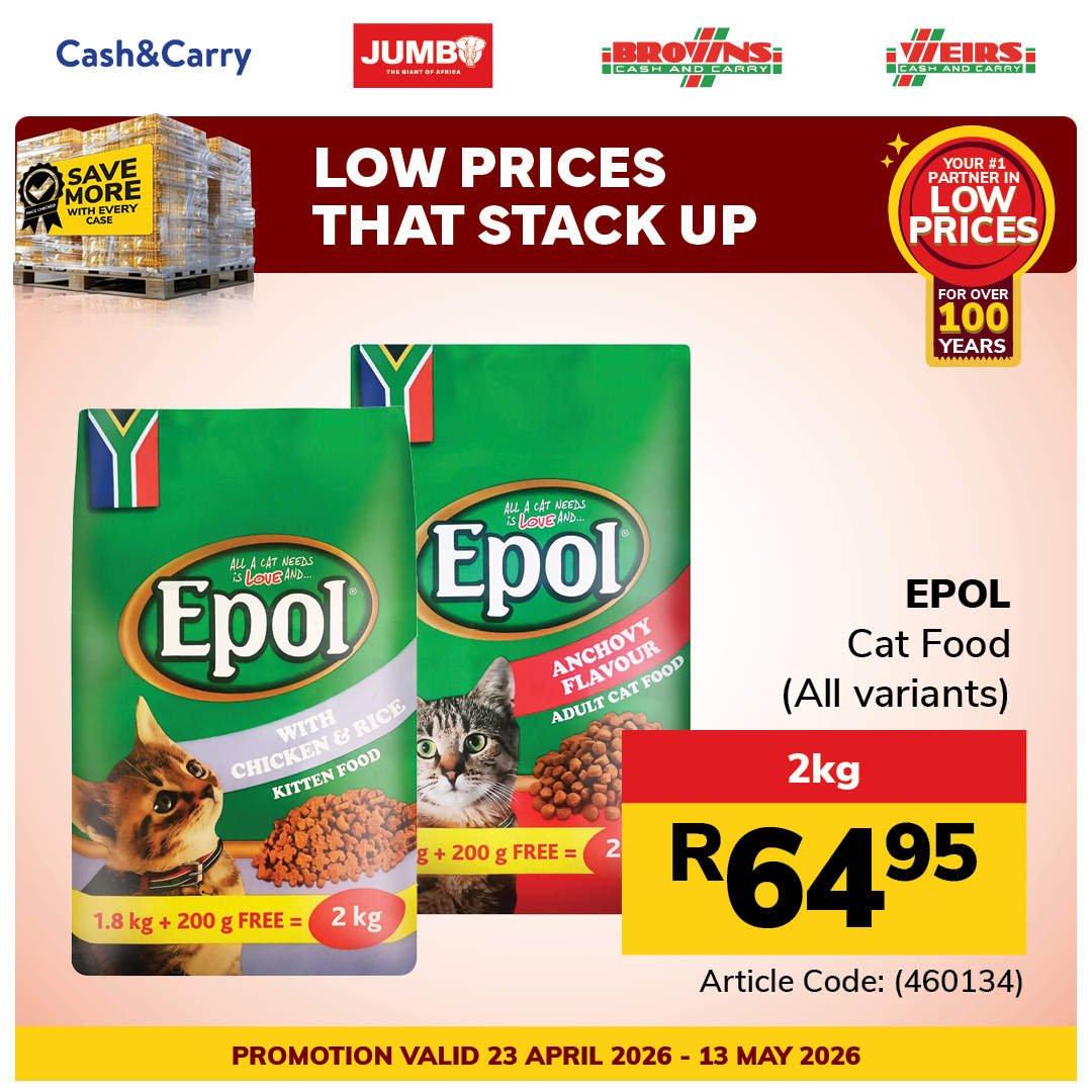Jumbo Cash & Carry specials - 23/04/2026 - 13/05/2026. Page 4