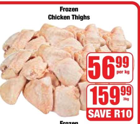 Frozen Chicken Thighs