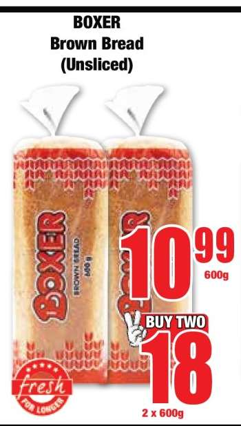 BOXER Brown Bread (Unsliced)