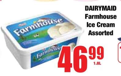 DAIRYMAID Farmhouse Ice Cream Assorted