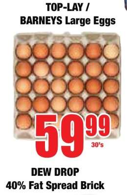 TOP-LAY / BARNEYS Large Eggs