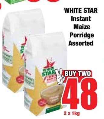 WHITE STAR Instant Maize Porridge Assorted