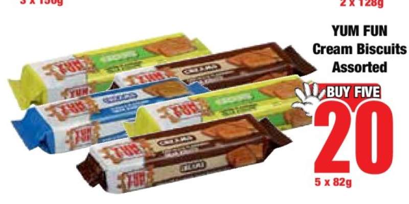 YUM FUN Cream Biscuits Assorted