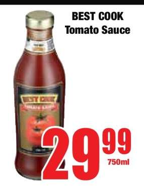BEST COOK Tomato Sauce