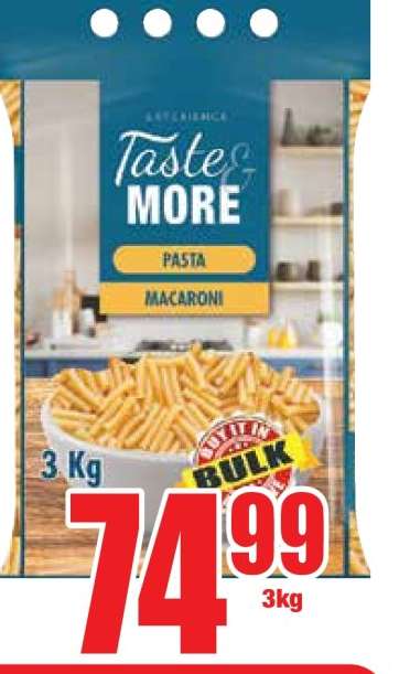Taste More Pasta Macaroni