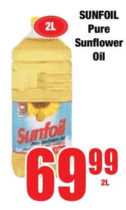 SUNFOIL Pure Sunflower Oil
