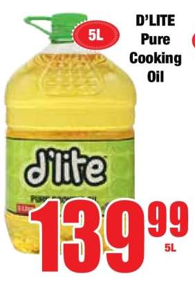 D'LITE Pure Cooking Oil