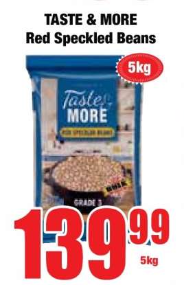 TASTE & MORE Red Speckled Beans