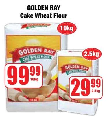 GOLDEN RAY CAKE WHEAT FLOUR 10kg