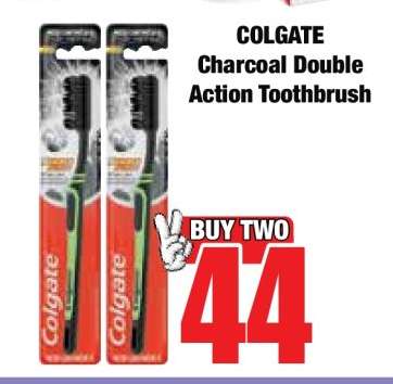 COLGATE Charcoal Double Action Toothbrush