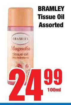 BRAMLEY Tissue Oil Assorted