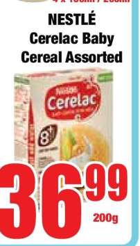 Nestlé Cerelac Baby Cereal Assorted