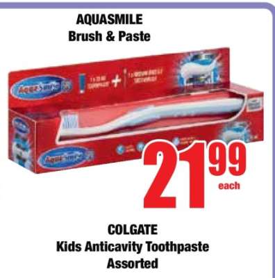 AQUASMILE Brush & Paste