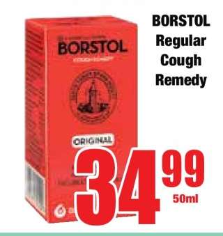 BORSTOL Regular Cough Remedy