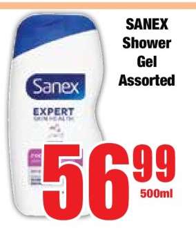 Sanex Shower Gel Assorted