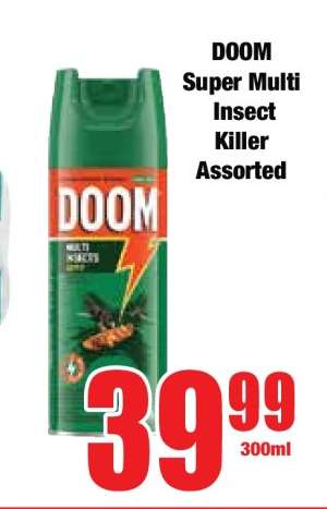 DOOM Super Multi Insect Killer Assorted