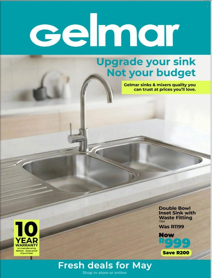 Gelmar specials - 01/05/2026 - 31/05/2026. Page 1