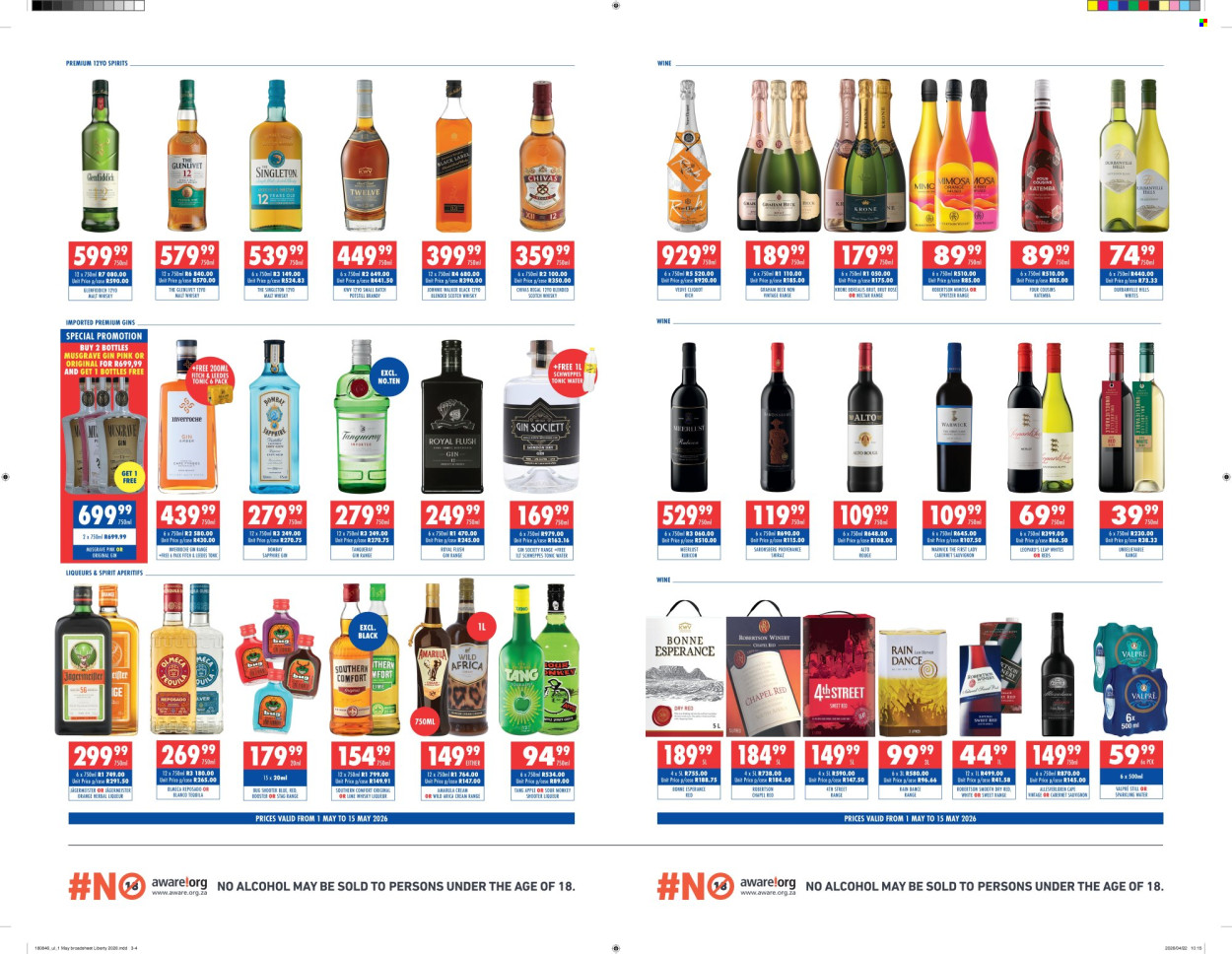 Ultra Liquors specials - 01/05/2026 - 15/05/2026. Page 2