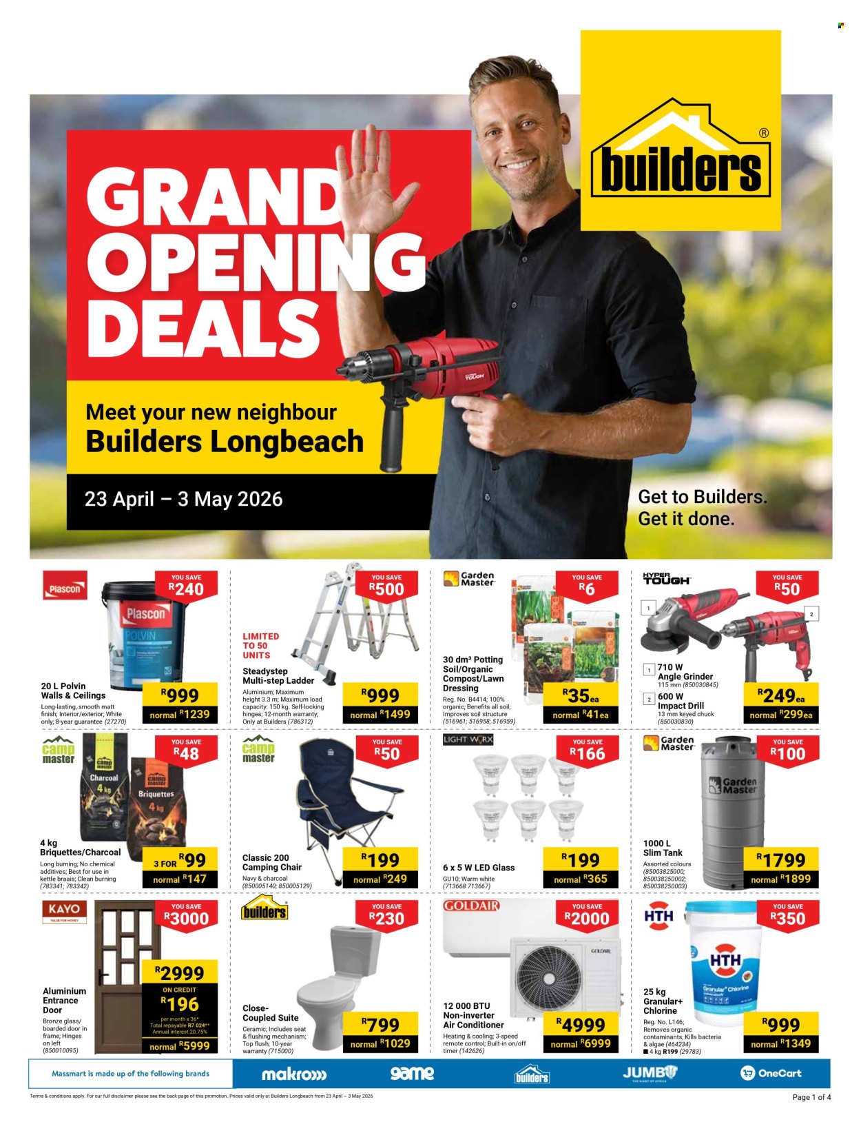 Builders specials - 23/04/2026 - 03/05/2026. Page 1