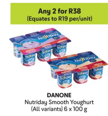 Danone Nutriday Smooth Yoghurt