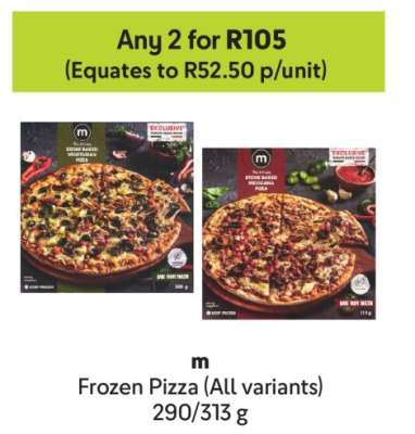 m Frozen Pizza (All variants)