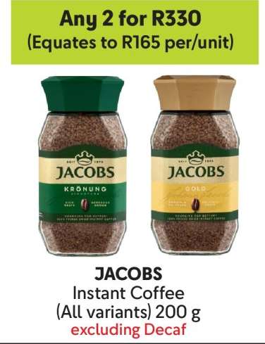 Jacobs Instant Coffee